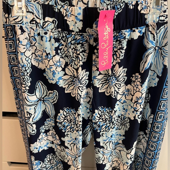 NWT Lilly Pulitzer Bal Harbor Palazzo Pants - Picture 3 of 4